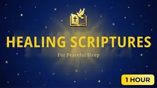 Healing Scriptures for Sleep - Bible Verses for Health & Restoration | KJV Reading - 1 Hour
