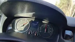 Acc&eacute;l&eacute;ration Renault Laguna 3 2.0 Dci 130 stage 1 210cv.