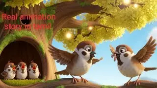 Tamil kids story | village birds story 