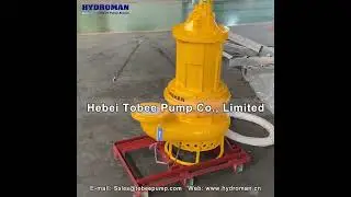 Hydroman&reg; Sand, Silt and Slurry Submersible Pumps with Built in Agitator