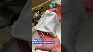 How to Wash Microfiber Cloth for Glasses #shorts