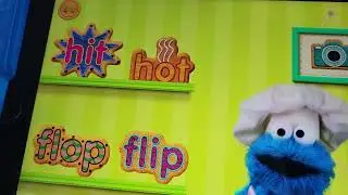 Playing Sesame Street Alphabet Kitchen and Elmo Loves ABCs on my IPad.