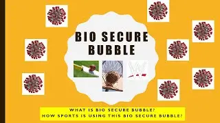 What is a Bio-Secure Bubble? How Sports Activities are performed in Bio-Secure Bubble? #IdeasbyRafee