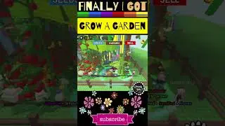 🌻FINALLY I GOT🌷GROW A GARDEN🌻GAG💐✨️🌟🎮✨️ #trending #gaming #roblox