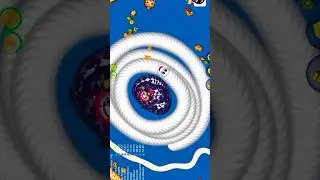 Worms Zone Io. 🐍Biggest Giant Slither snake Game #shorts #viralshort#gaming#wormszone#snake#funny