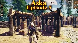 Aska Gameplay Episode 5 New Update | Woodworking, Forging, Metal Working, and more.
