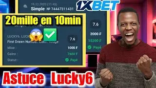 🎰 Comment gagner les grosse c&ocirc;te au casino avec cette faille #1xbet fiable &agrave; 99% sur le jeu Lucky6 🤑