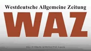 Westdeutsche Allgemeine Zeitung