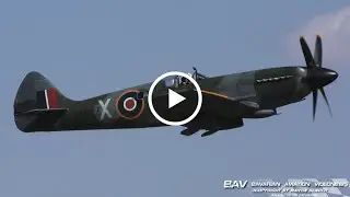 Supermarine Spitfire FR.XIV - G-SXIV - Display at Villaroche Airfield | Air Legend23