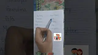 family big or small family members #learnwithkanchan #viralvideo #basic #education