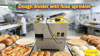 Professional Dough Divider Machine Pizza dough divider with flour sprinkler  Nan Bun dough Machine