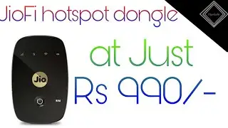 Jio hostspot dongle at just Rs 999/- jio festival offer