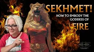 Sekhmet! How To Embody The Goddess Of Fire 🔥 #alchemy #transformation #courage #purpose