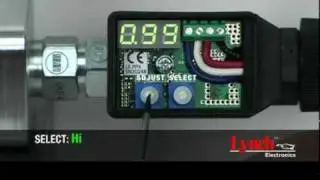 Lynch Fluid Controls Inc. - NEW Digital Display Hydraulic Proportional Valve Driver Set-up Demo.