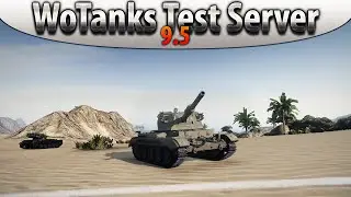 World of Tanks - Test Server Update 9.5 - New British T8 TD Charioteer [HD|Deutsch]