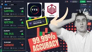 Binary option Quotex Trading strategy with Vfxalert pro license key free