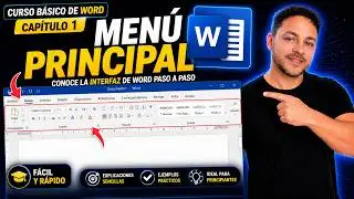 📘CURSO B&Aacute;SICO DE WORD #1  Introducci&oacute;n + Men&uacute; Inicial + Fuente ✍️