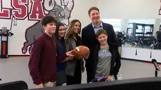 Former Patriot Dan Koppen Introduced as New La Salle Football Coach