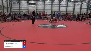 57 Kg Round Of 32 - Gregory Diakomihalis, Spartan Combat RTC Vs Nicholas Babin, New York City RTC