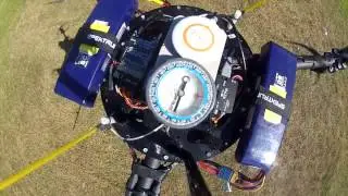 Naza compass and magnetic field influence from battery and power cables