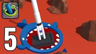 Hole.io - Mars Map (Level 15-19) | PART 5 | YNZPlays