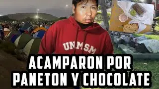 HACEN COLA DE 2 SEMANAS POR UN PANETON 🤑 | EL ALMUERZO ESPECIAL DE SAN MARCOS NAVIDAD