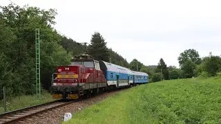 Vlaky na Lipence, Rybník, Velešín - 11.6.2024