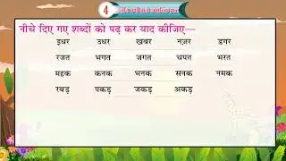 Ch 4 | Future India | Shabd | Nursery | Teen varno vaale Amantrik shabd | For children
