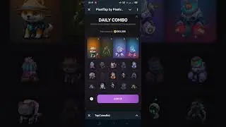 8 October PIXEL TAP BY PIXELVERSE DAILY COMBO CARDS 8 OCTOBER 2024