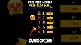 Free Fire Winter Free Gloo Wall🤯!! #freefire #freefiremax #freefireshorts #garena #garenafreefire