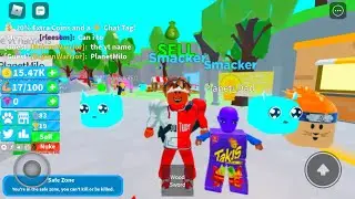Meeting PlanetMilo In Smacking Simulaor (Roblox)
