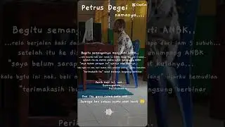 Inspiratorku hari ini : Petrus Degei #ANBKSMA #anakpapua #SMAN7NABIRE #papuatengah #Nabire #Uwapa