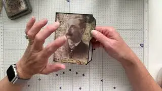 How to Make a Mini Folio for Ephemera #tutorial #papercraft #timholtz #howto #giveaway