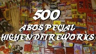 ✪HighEndFireworks - 500 Abospecial✪