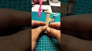 How to make mini table fan with moving