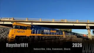 2AM5 - NR121-NR73-G526-G538 (PacNat) Gheringhap - Australian Trains by Raysha1811