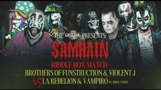 The Brothers of Funstruction & Violent J vs La Rebelion & Vampiro 10/28/23