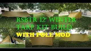 Ripstop by the Roll 12' Winter Tarp Kit Build