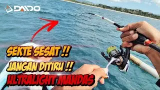 DAIDO EXPEDITION TRAVEL ROD ft DAIDO CARBONIZE 2000 | EDISI MANCING DASARAN  #daidofishingteam #dft