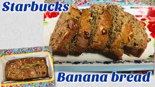 Starbucks banana bread | with brown bananas