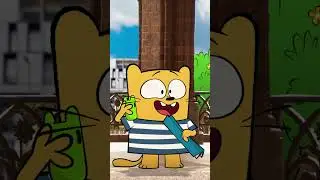 Lack of Discretion 🤭💥 #shorts | Ollie&Moon english #cartoonsforkids