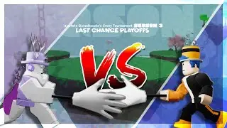 Ahker vs Coreblocky in Slap Battles! (PLAYOFFS) | GuestDoodle's Crazy Tournament - Roblox