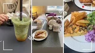 Tea party at home and a new matcha flavour // Vlog