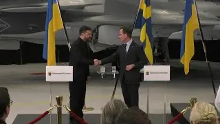 Перевод на английский: Пресс-конференция с Ульфом Кристерссоном и Владимиром Зеленским
