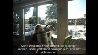 Morgen muß ich fort von hier (Deutsches Volkslied) - Akkordeon - accordion