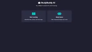 StudyBuddy AI | An AI-Powered Study Assistant to Reduce Information Overload