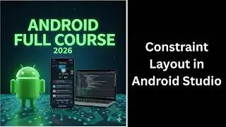 (422) ConstraintLayout in Android Studio | Build Responsive Android UI | Complete Android Course