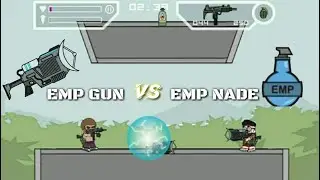 DA2 Mini Militia doodle army 2 | EMP Gun and Empnade fully upgrade | Guns Tips and Tricks Gameplay