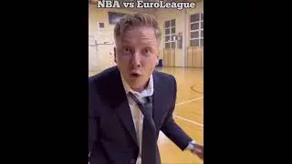 NBA vs EuroLeague coaches 😂😂 #nba #euroleague #fans #coaching / video by: @viktorxavi