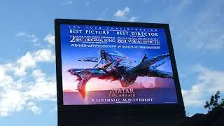 Avatar Fire & Ash & Beast Games Billboards Sunset Blvd Los Angeles California USA January 6, 2026